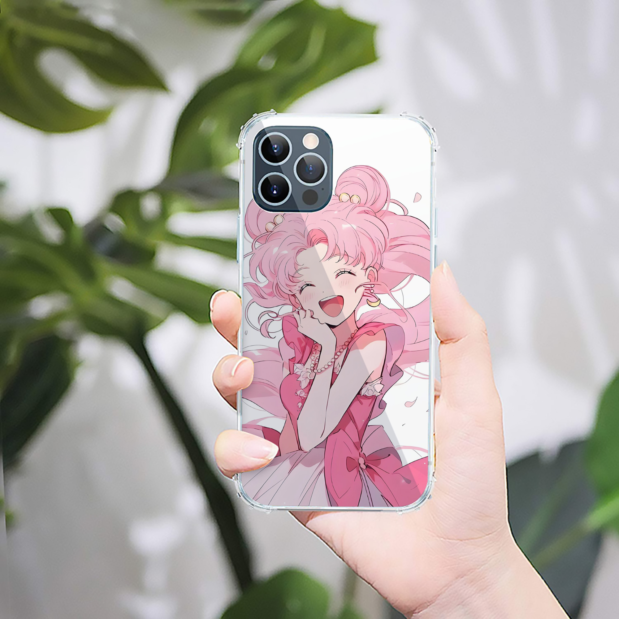（画像用） 美少女戦士セーラームーン Sailor Moon 【iPhone 12シリーズ対応】透明スマホケース（クリアソフトケース）